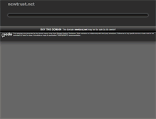 Tablet Screenshot of newtrust.net